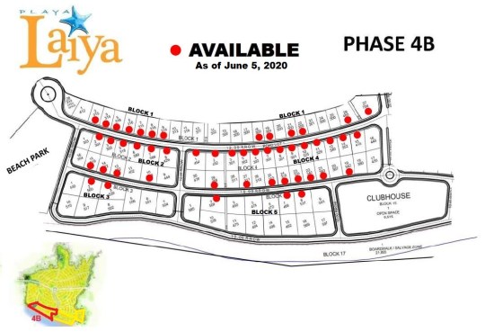 Phase 4B Sales Map (Pre-selling, Nearest beach)